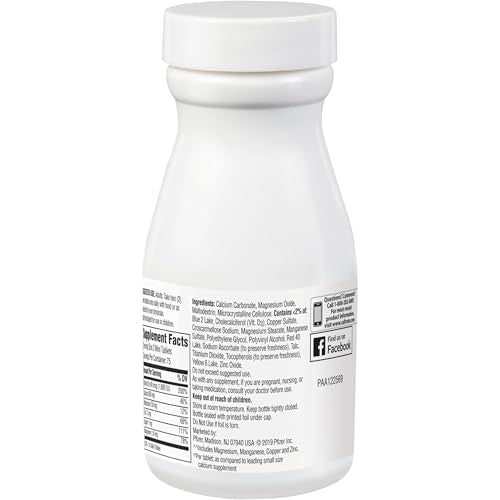 Caltrate Minis 600 Plus D3 Plus Minerals Calcium and Vitamin D Supplement Tablets, Bone Health and Mineral Supplement for Adults - 150 Count - FENGGESTORE20