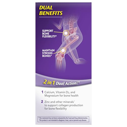 Caltrate Minis 600 Plus D3 Plus Minerals Calcium and Vitamin D Supplement Tablets, Bone Health and Mineral Supplement for Adults - 150 Count - FENGGESTORE20