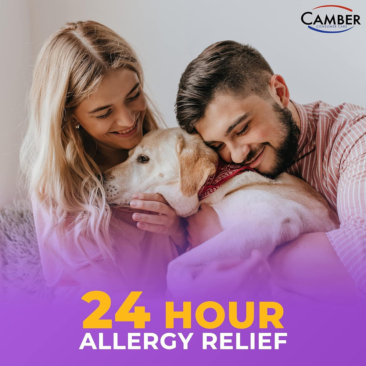 Camber Non-Drowsy Fexofenadine Antihistamine Indoor Outdoor Allergy Relief Tablets (30-ct) - FENGGESTORE20