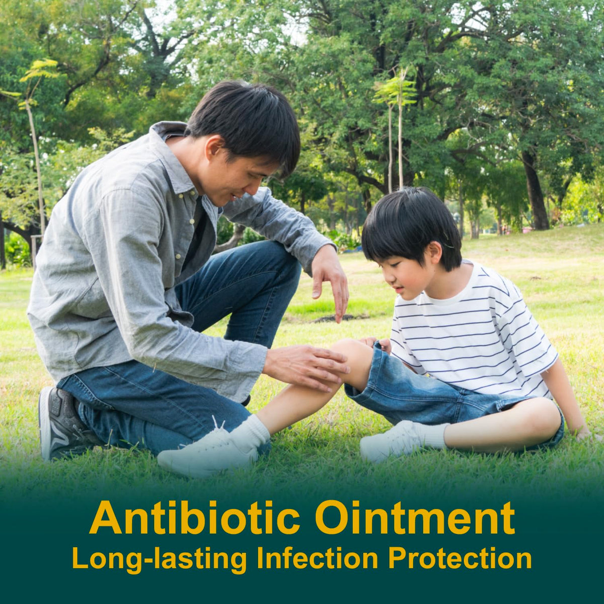 CareAll Triple Antibiotic Ointment 1.0 oz (4 Pack), First Aid Ointment for Minor Scrapes, Cuts, and Burns to Help Prevent Infection, Compare to The Active Ingredients of The Leading Brand - FENGGESTORE20