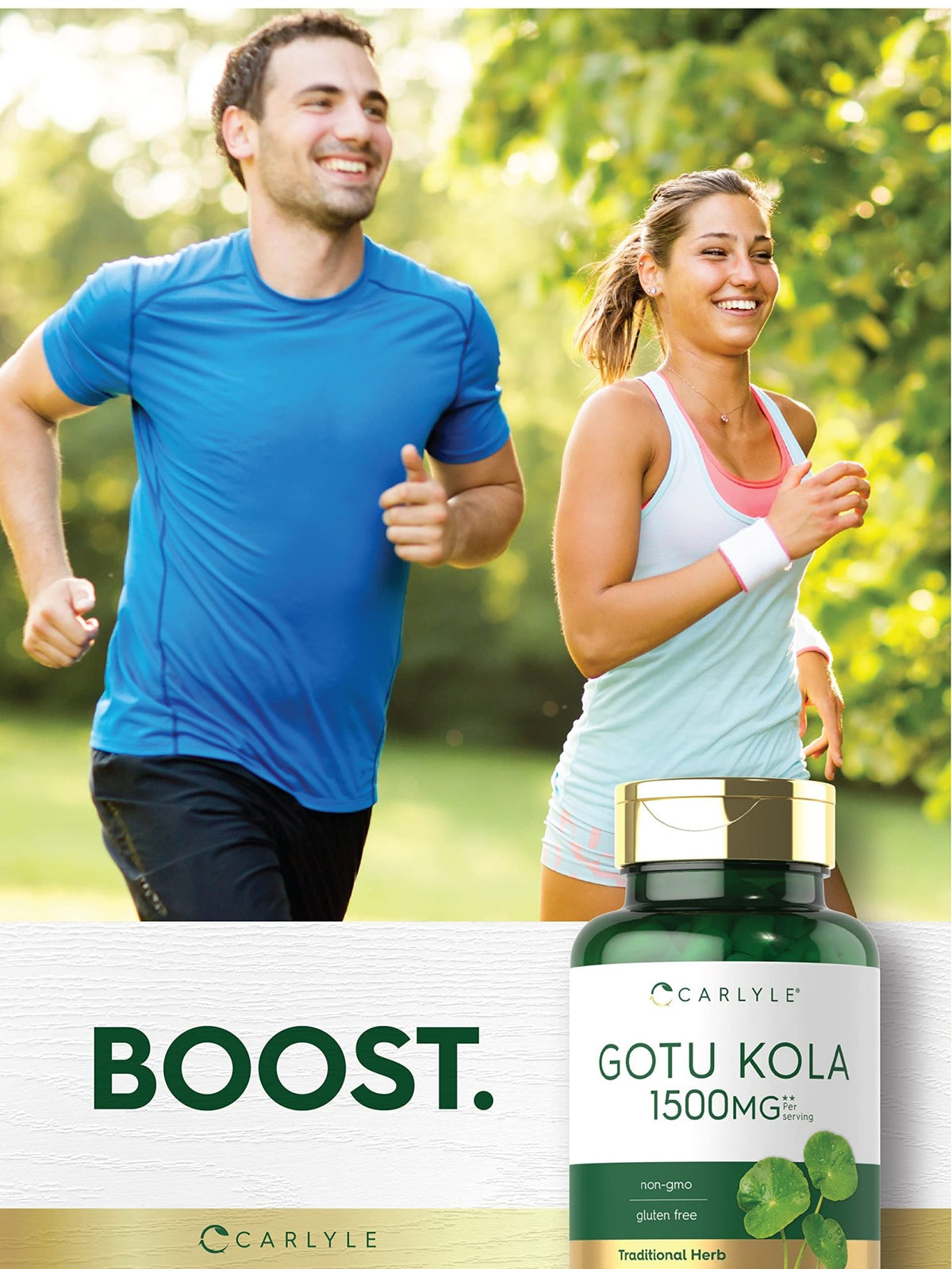 Carlyle Gotu Kola Capsules | 180 Count | Non-GMO, Gluten Free | Traditional Herb Extract - FENGGESTORE20