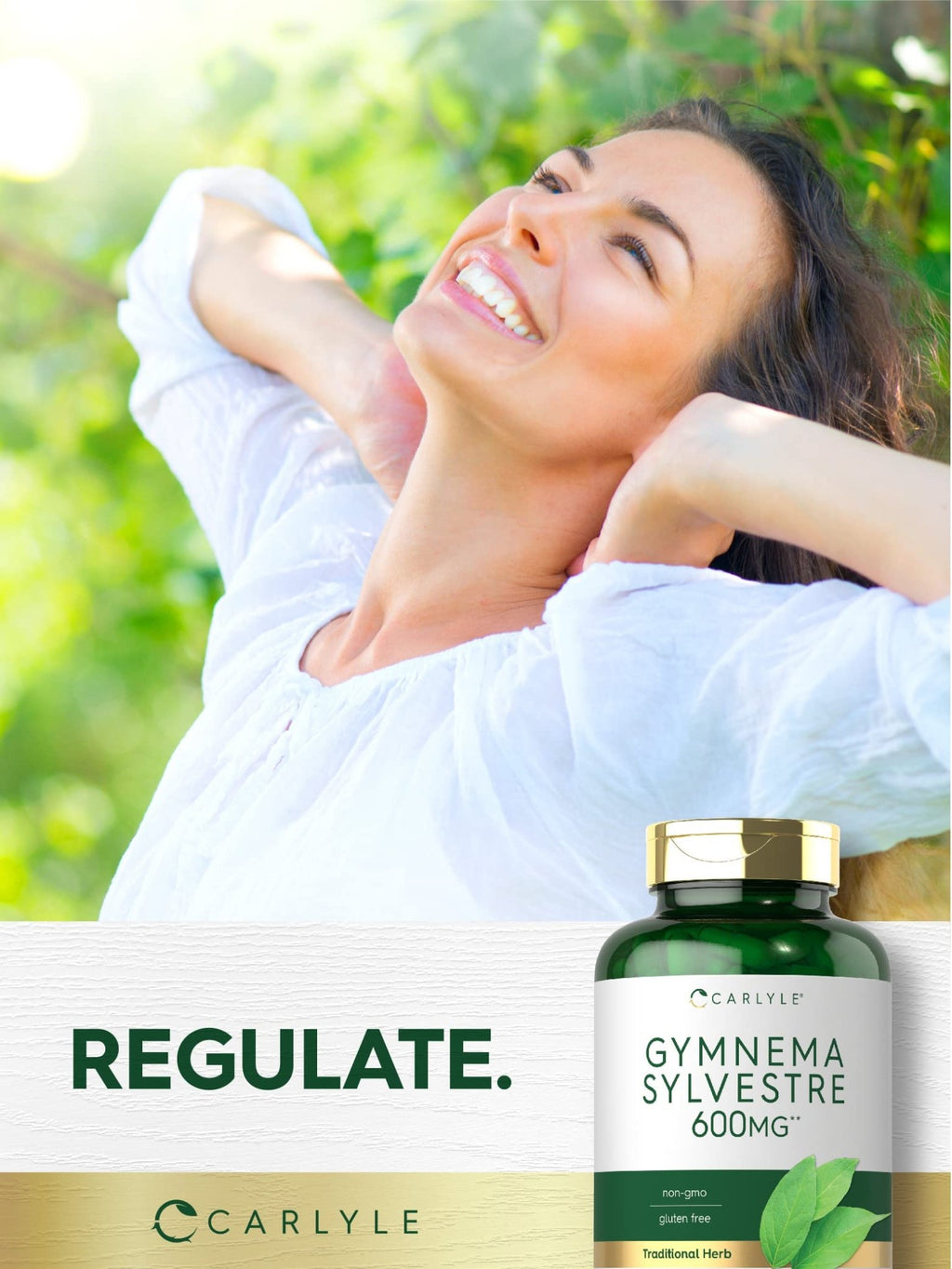 Carlyle Gymnema Sylvestre Capsules | 200 Count | Non-GMO and Gluten Free Supplement - FENGGESTORE20