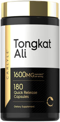 Carlyle Tongkat Ali | 180 Quick Release Capsules | Non-GMO and Gluten Free Supplement - FENGGESTORE20