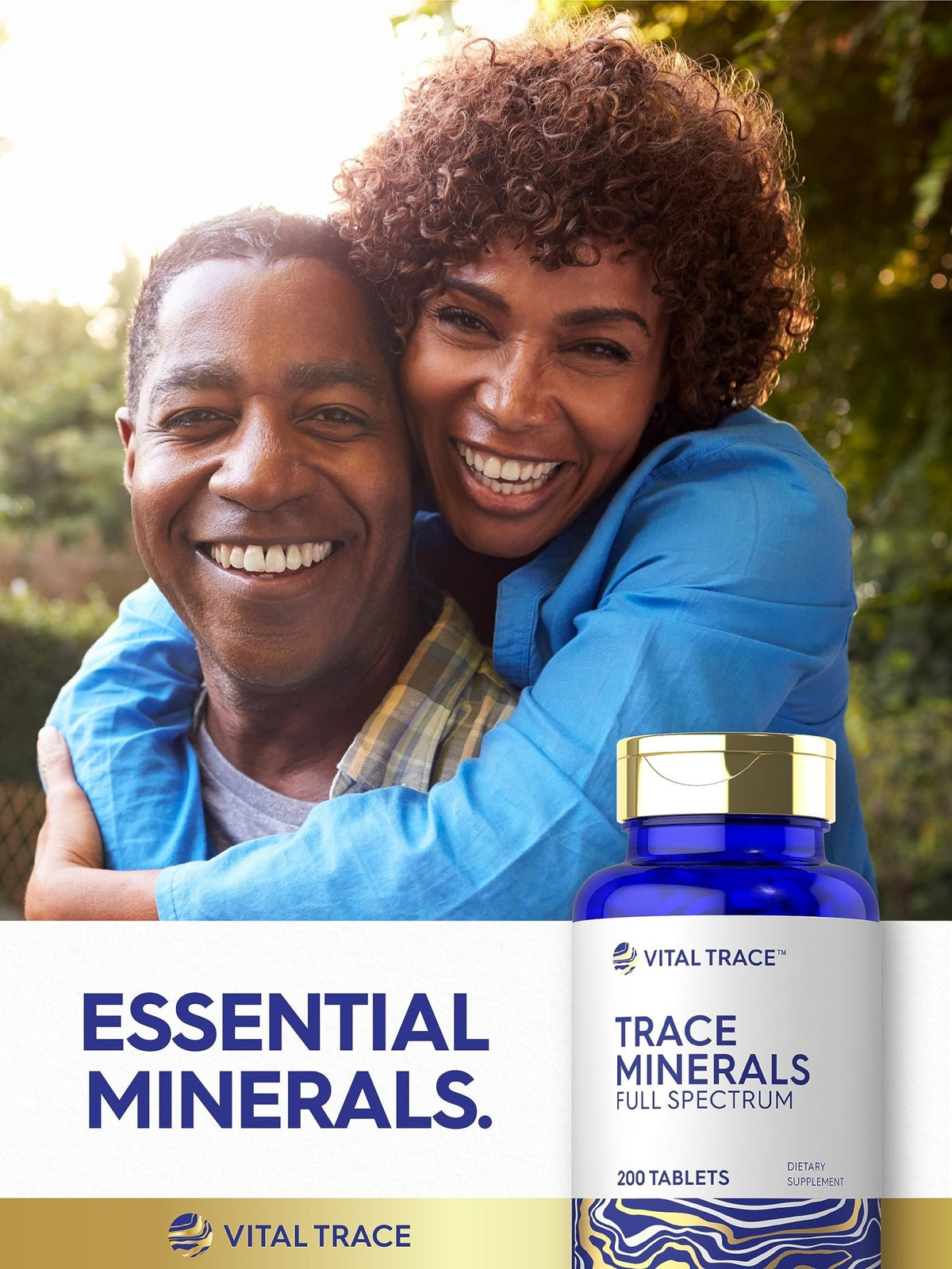 Carlyle Trace Minerals | 200 Tablets | Full Spectrum Supplement | Non-GMO & Gluten Free Complex | by Vital Trace - FENGGESTORE20
