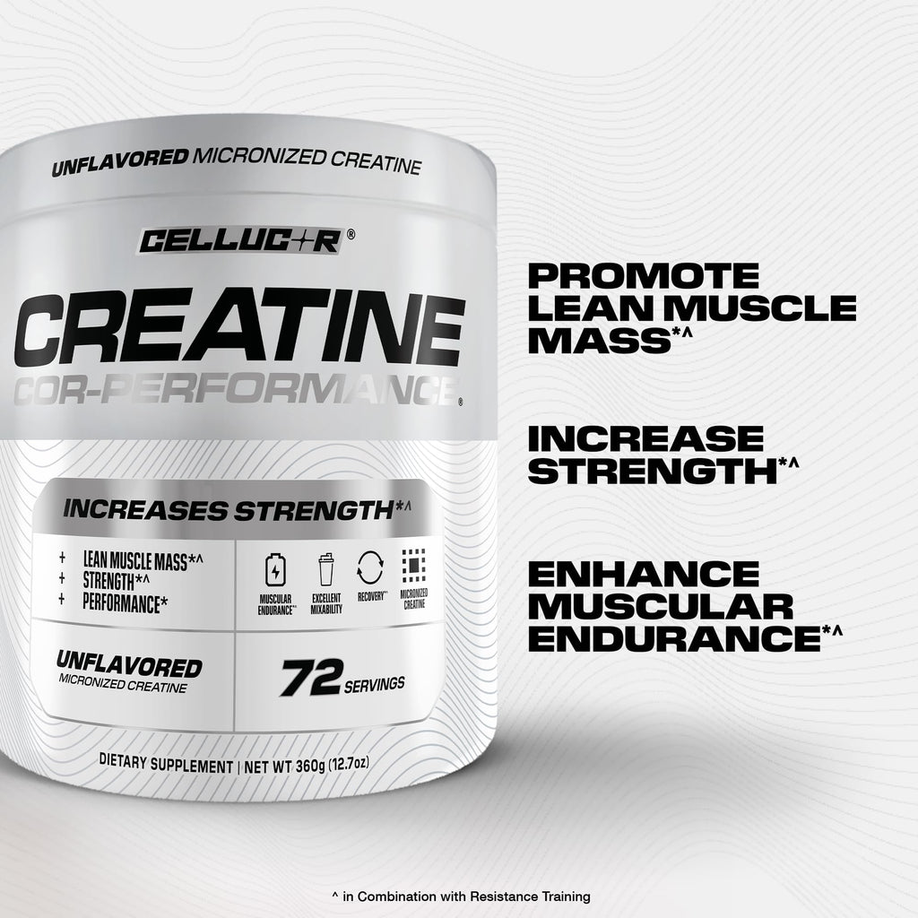 Cellucor Cor-Performance Creatine Monohydrate for Strength and Muscle Growth, 72 Servings - FENGGESTORE20