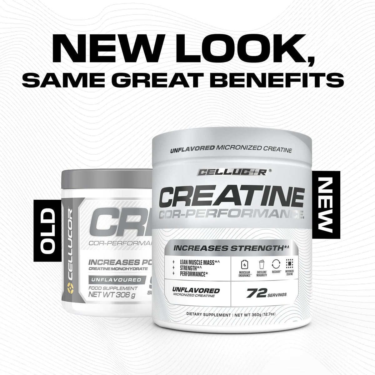 Cellucor Cor-Performance Creatine Monohydrate for Strength and Muscle Growth, 72 Servings - FENGGESTORE20