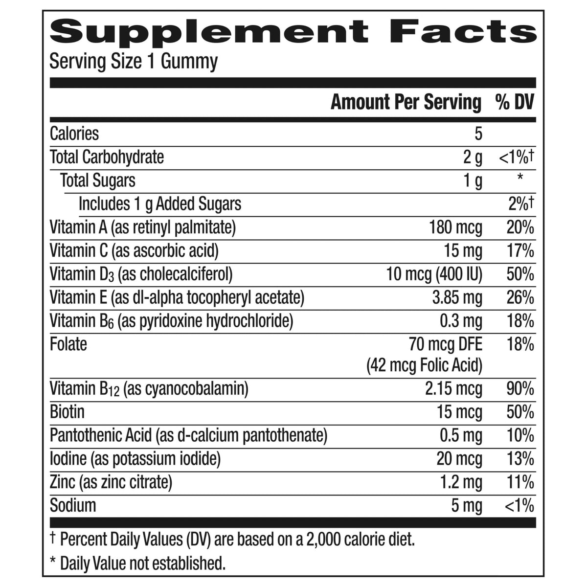 Centrum Kids Multivitamin Gummies, Tropical Punch Flavor Made With Natural Flavors, Stocking Stuffer, 150 Count, 150 Day Supply - FENGGESTORE20