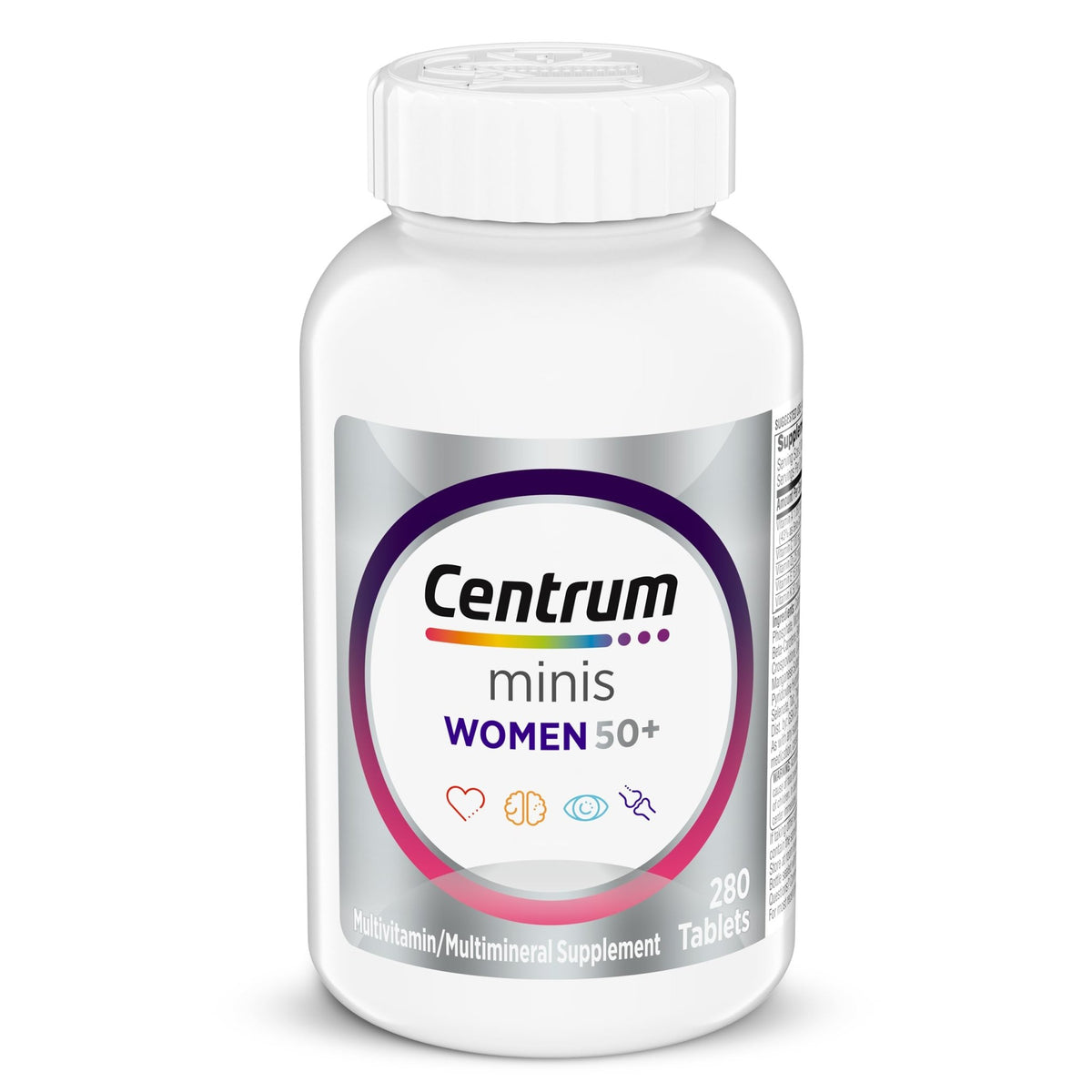 Centrum Minis Silver Women's Multivitamin for Women 50 Plus, Multimineral Supplement with Vitamin D3, B Vitamins, Non-GMO Ingredients - FENGGESTORE20