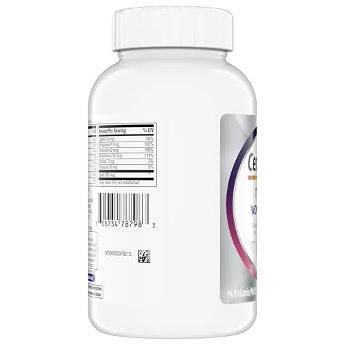 Centrum Minis Silver Women's Multivitamin for Women 50 Plus, Multimineral Supplement with Vitamin D3, B Vitamins, Non-GMO Ingredients - FENGGESTORE20