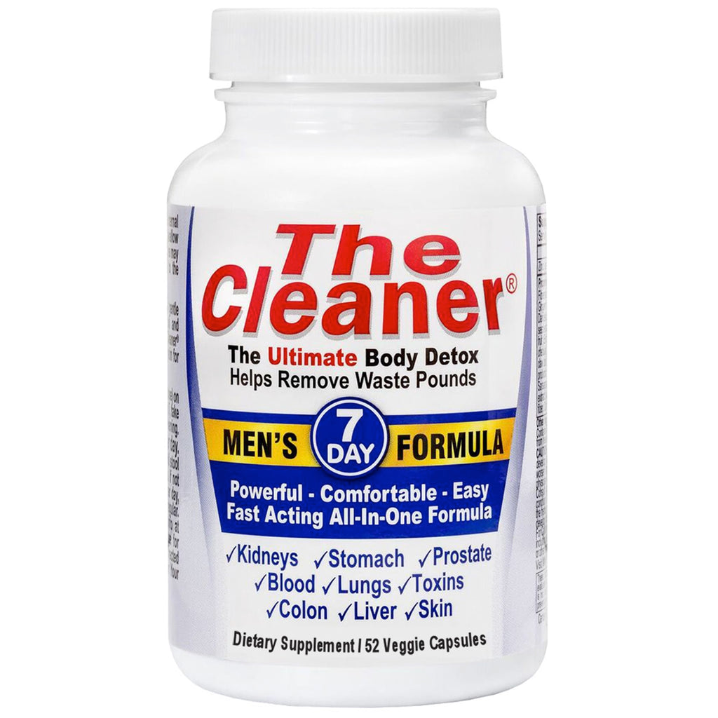 Century Systems The Cleaner Detox, Powerful 7-Day Complete Internal Cleansing Formula for Men, Support Digestive Health, 52 Vegetarian Capsules - FENGGESTORE20