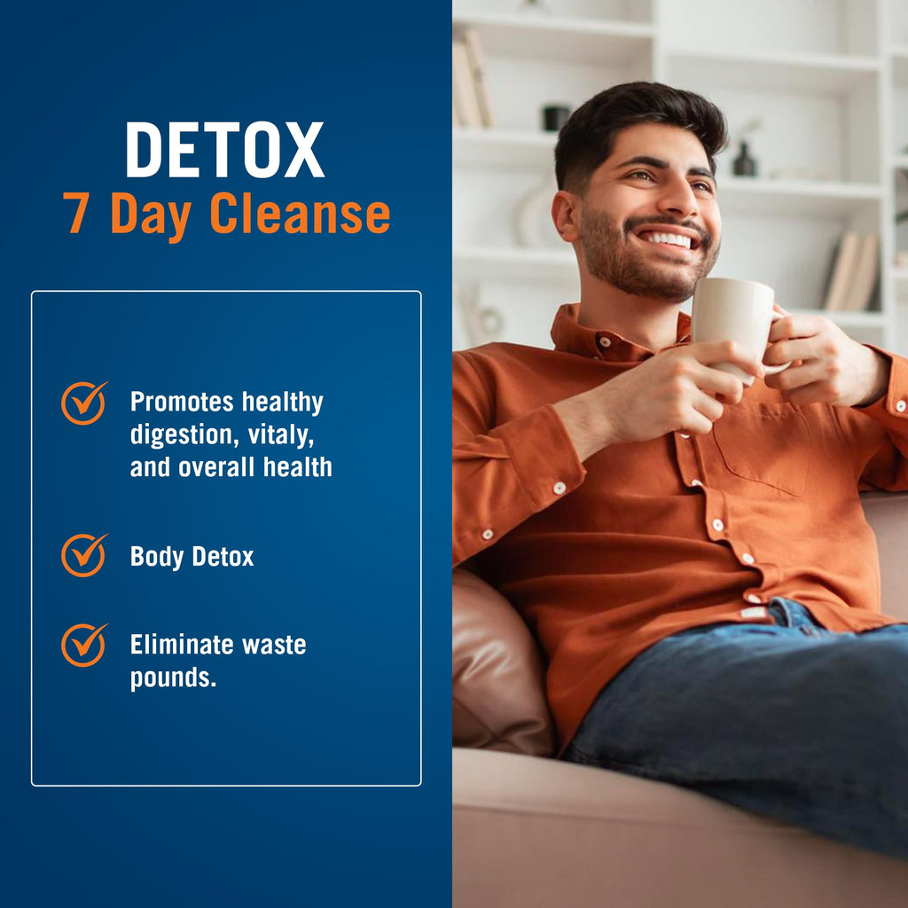 Century Systems The Cleaner Detox, Powerful 7-Day Complete Internal Cleansing Formula for Men, Support Digestive Health, 52 Vegetarian Capsules - FENGGESTORE20