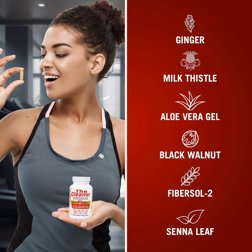 Century Systems The Cleaner Detox, Powerful 7-Day Complete Internal Cleansing Formula for Women, Support Digestive Health, - FENGGESTORE20