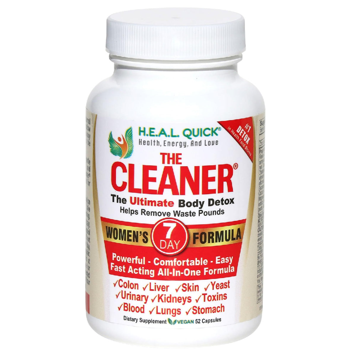 Century Systems The Cleaner Detox, Powerful 7-Day Complete Internal Cleansing Formula for Women, Support Digestive Health, - FENGGESTORE20