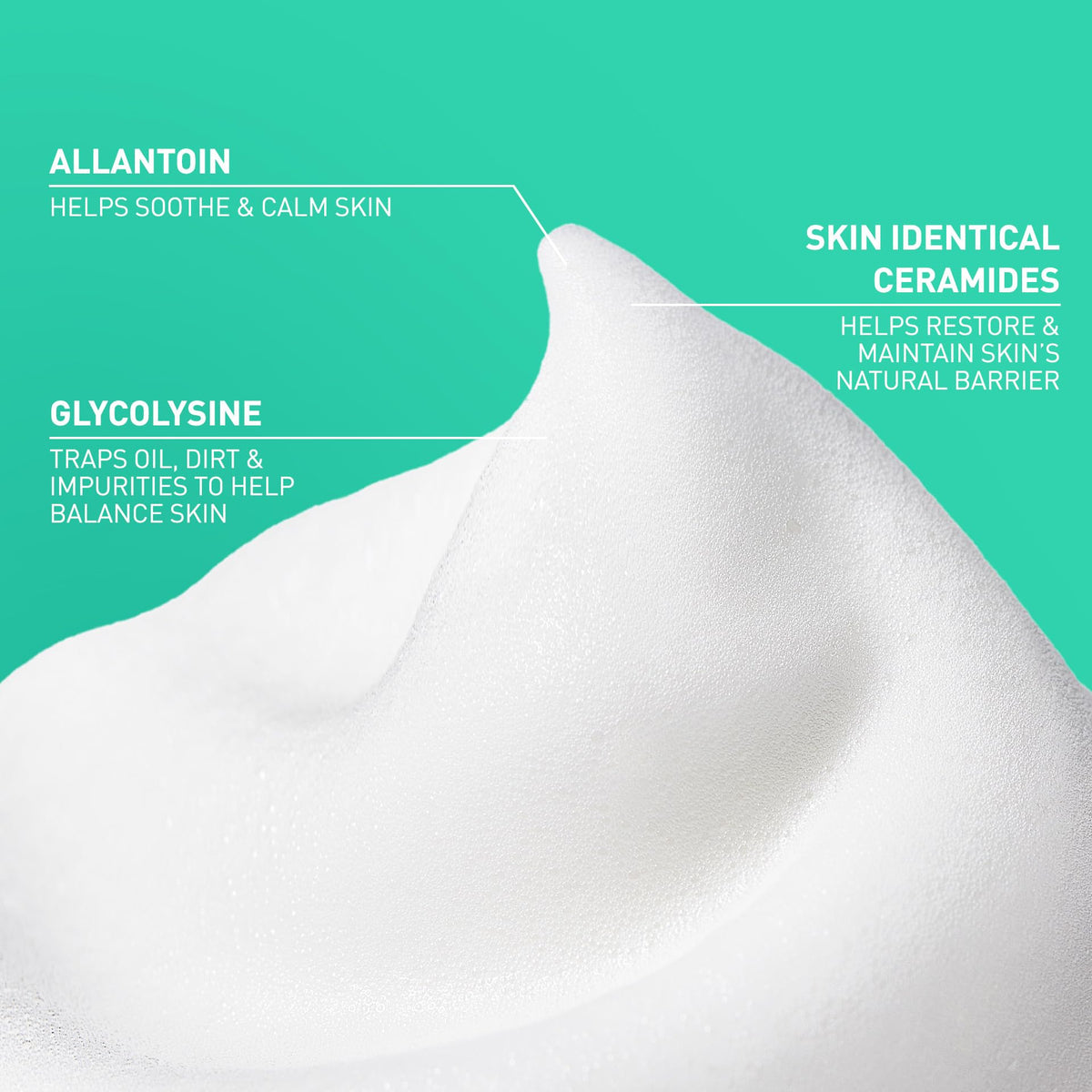 CeraVe Balancing Air Foam Face Wash, Foaming Facial Cleanser For Combination Skin, 8HR Oil Control + 24HR Hydration - FENGGESTORE20