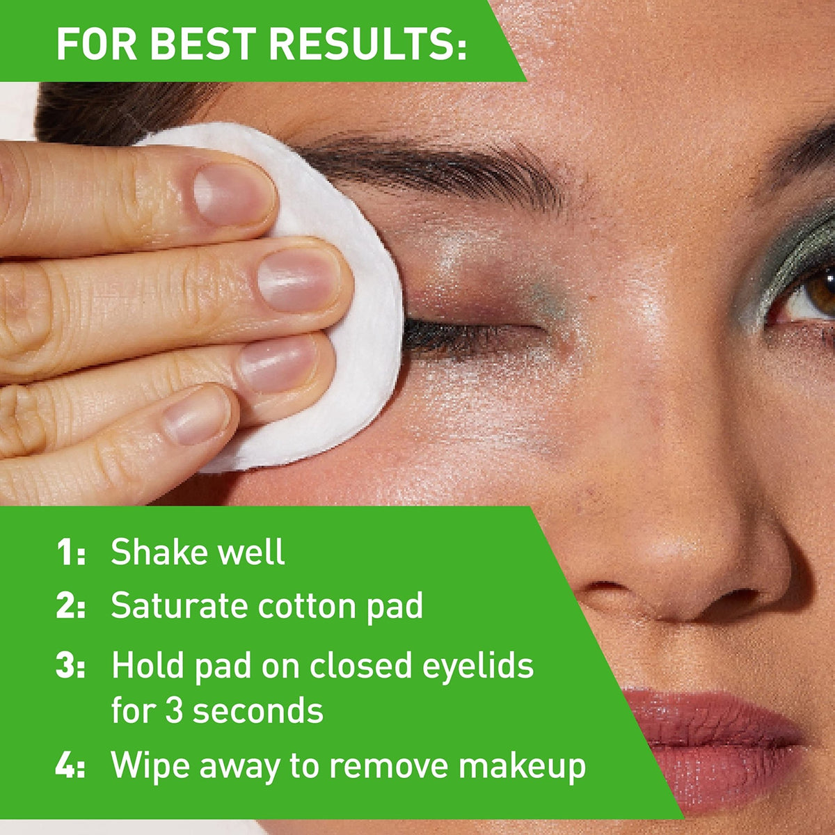 CeraVe Eye Makeup Remover with Hyaluronic Acid and Ceramides, Waterproof, Non-Comedogenic, Fragrance Free - FENGGESTORE20