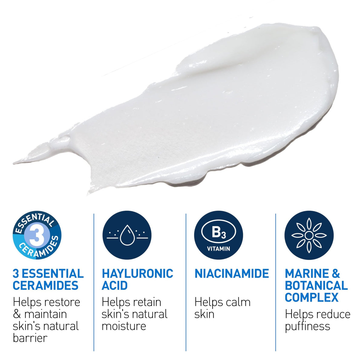 CeraVe Eye Repair Cream, Under Eye Cream For Puffiness And Bags Under Eyes, Hyaluronic Acid + Niacinamide - FENGGESTORE20