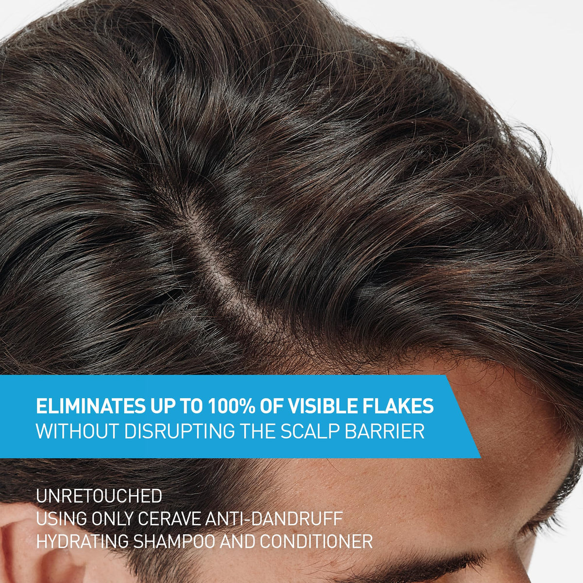 CeraVe Hydrating Anti Dandruff Shampoo, 1% Pyrithione Zinc Dandruff Treatment With Ceramides, Niacinamide & Hyaluronic Acid, Helps Eliminate Flakes - FENGGESTORE20