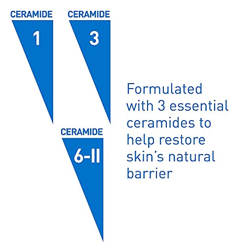 CeraVe Hydrating Cream To Foam Cleanser, Makeup Remover Face Wash For Dry Skin - FENGGESTORE20