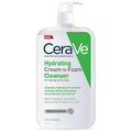 CeraVe Hydrating Cream To Foam Cleanser, Makeup Remover Face Wash For Dry Skin - FENGGESTORE20