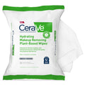 CeraVe Makeup Remover Wipes, Plant Based Face Wipes, Biodegradable in Compost, Waterless Face Wash, Travel Essentials for Women - FENGGESTORE20