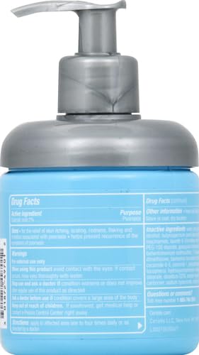 CeraVe Moisturizing Cream for Psoriasis Treatment, With Salicylic Acid for Dry Skin Itch Relief & Urea for Moisturizing - FENGGESTORE20