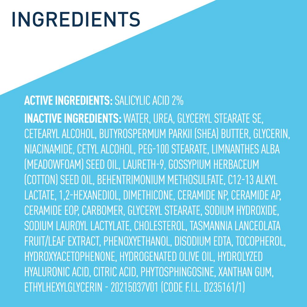 CeraVe Moisturizing Cream for Psoriasis Treatment, With Salicylic Acid for Dry Skin Itch Relief & Urea for Moisturizing - FENGGESTORE20