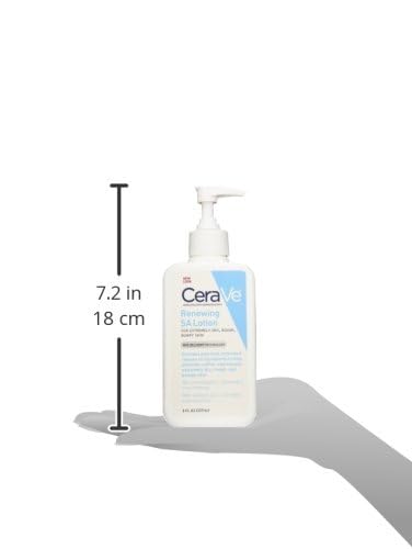 CeraVe SA Lotion for Rough & Bumpy Skin, Vitamin D, Hyaluronic Acid, Lactic Acid & Salicylic Acid Lotion - FENGGESTORE20