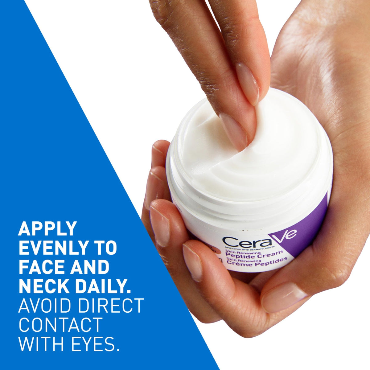 CeraVe Skin Renewing Night Cream, Niacinamide, Peptide Complex, and Hyaluronic Acid Moisturizer for Face, 1.7 Ounce, Packaging may Vary - FENGGESTORE20