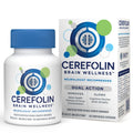 Cerefolin Brain Wellness, Targeted Nutrition for Cognitive Support, Improves Memory, Focus & Concentration, L-Methylfolate, NAC, B12 - FENGGESTORE20