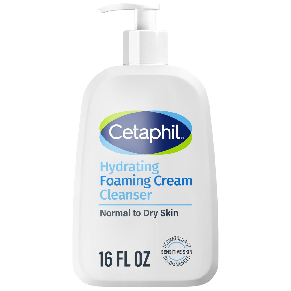 Cetaphil Cream to Foam Face Wash, Hydrating Foaming Cream Cleanser, 16 oz, For Normal to Dry, Sensitive Skin - FENGGESTORE20