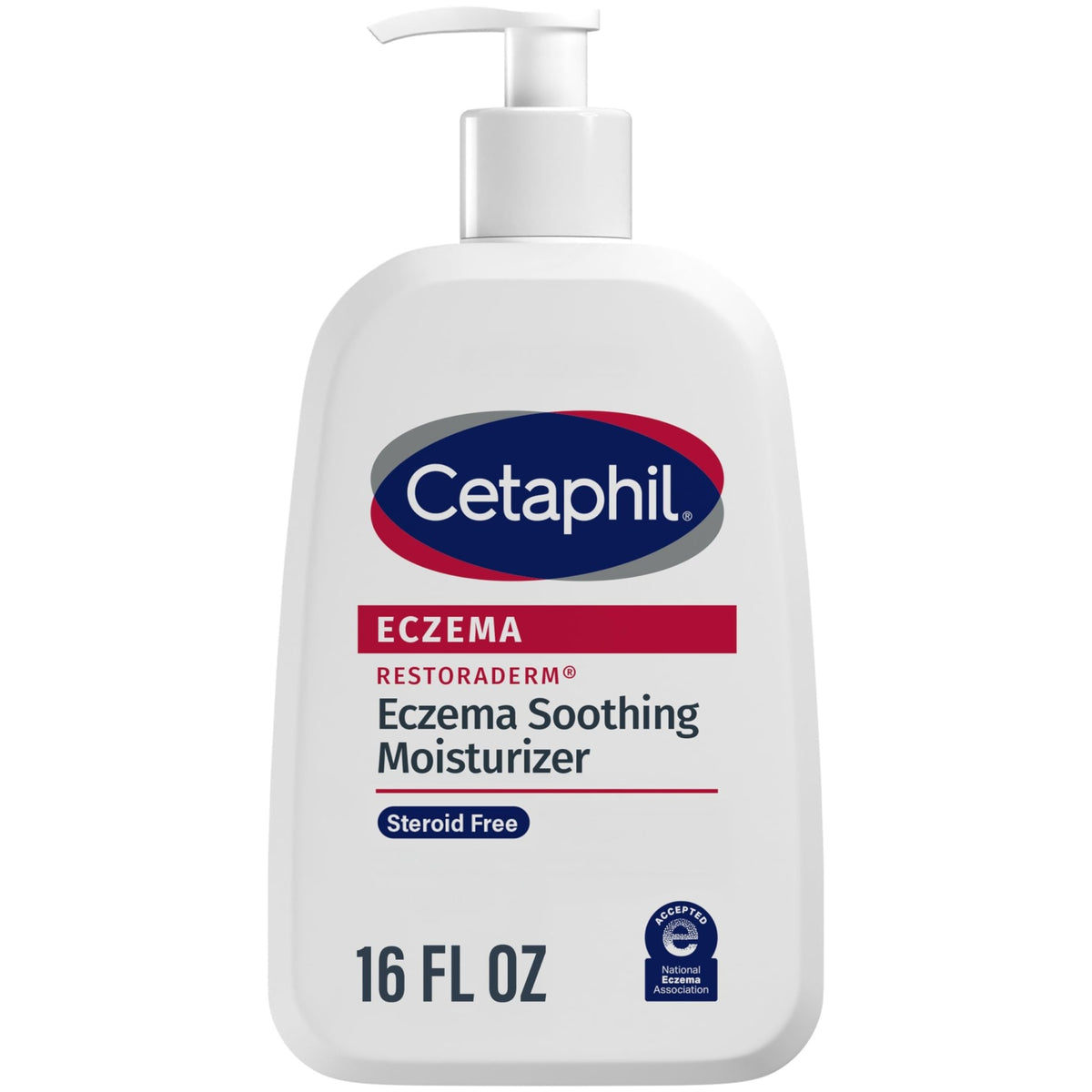 CETAPHIL ECZEMA RESTORADERM Soothing Moisturizer, For Eczema Prone Skin, 16 oz, Fewer Symptom Flare-Ups, 48 Hour Hydration, 1% Skin Protectant - FENGGESTORE20