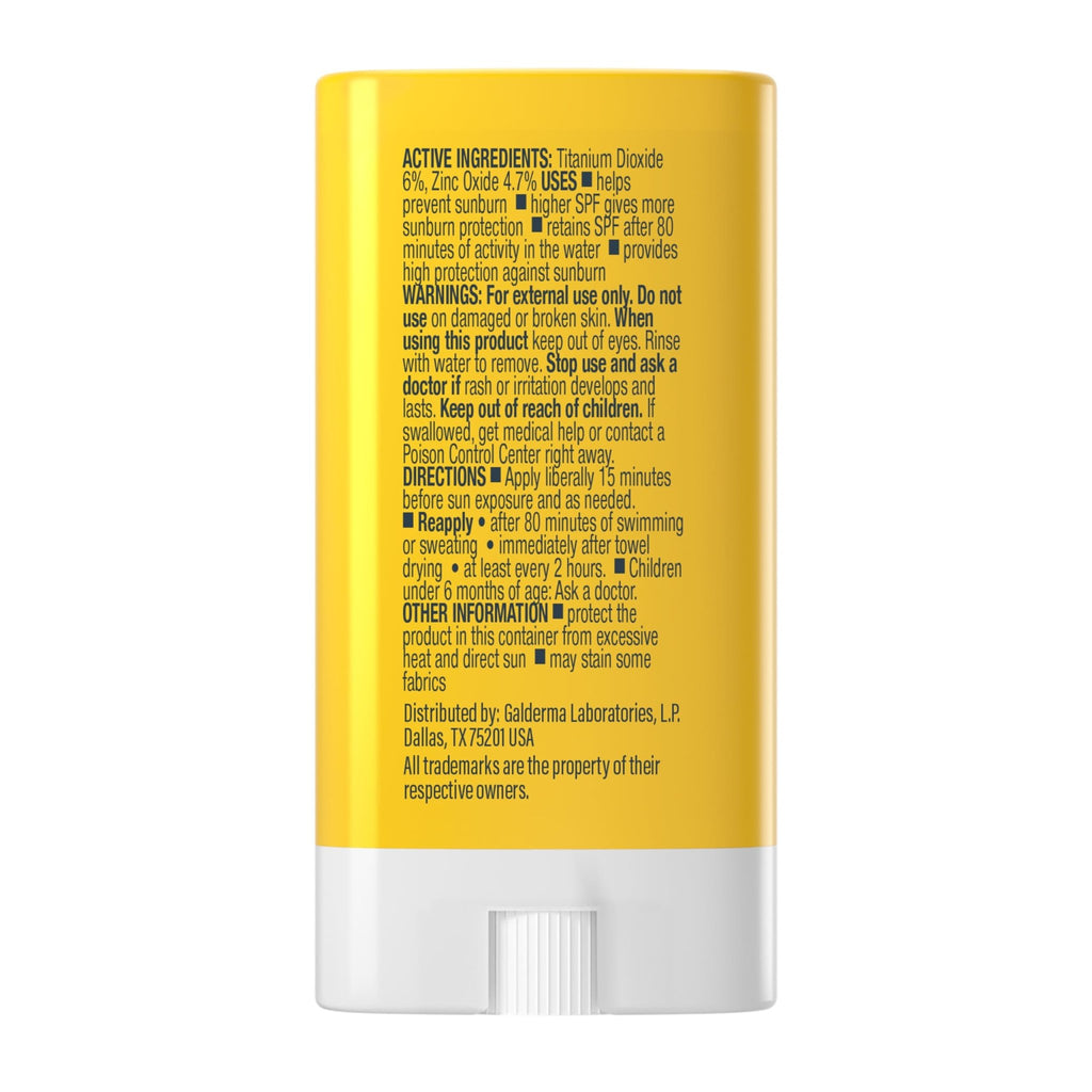 Cetaphil Sheer Mineral Sunscreen Stick for Face & Body, 0.5oz, 100% UVA/UVB Mineral Sunscreen: Zinc Oxide - FENGGESTORE20
