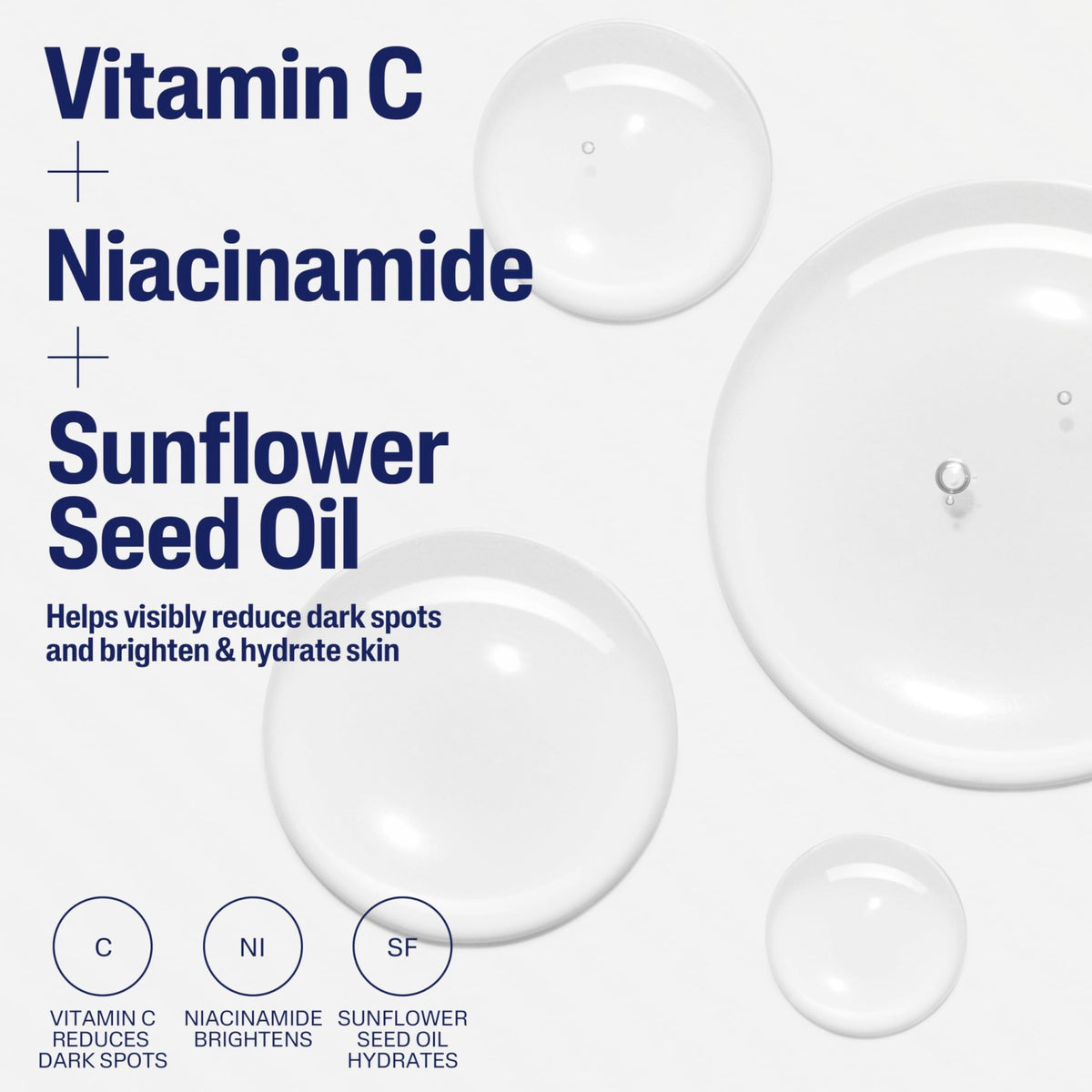 Cetaphil Vitamin C Serum, Visibly Reduces Look of Dark Spots and Hyperpigmentation, Formulated with Niacinamide - FENGGESTORE20