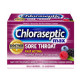 Chloraseptic Max Strength Sore Throat Relief Lozenges, Wild Berry, Drops with Liquid Center to Numb Sore Throat, 15 Count - FENGGESTORE20