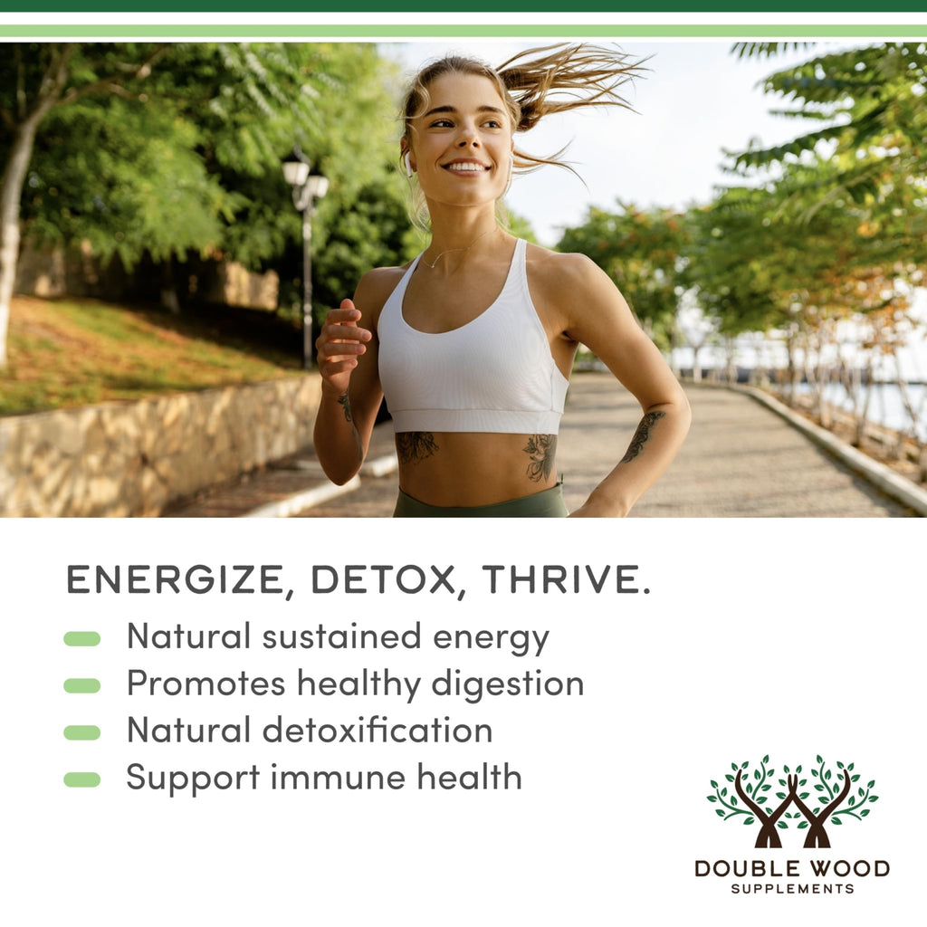 Chlorophyll Liquid Drops - for Digestion, Gut Health, Energy and Detox - Vegan Safe - FENGGESTORE20