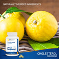 Cholesterol Command, Citrus Bergamot SuperFruit Supplement, 47% Bergamot Polyphenol Fraction (BPF) Patented Formula, - FENGGESTORE20