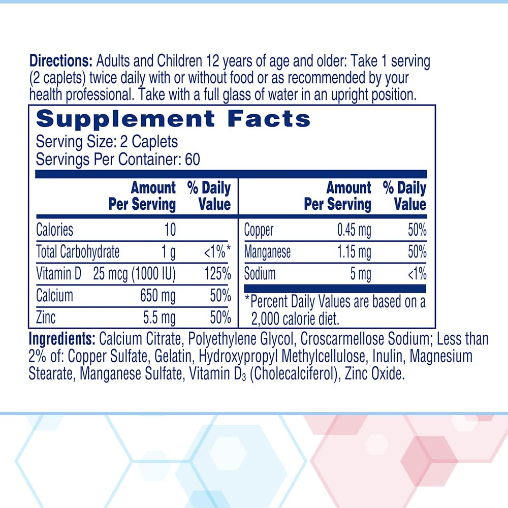Citracal Maximum Plus Calcium Supplement - Calcium Citrate with Vitamin D3, Zinc, & Essential Minerals for Bone Health Support - FENGGESTORE20