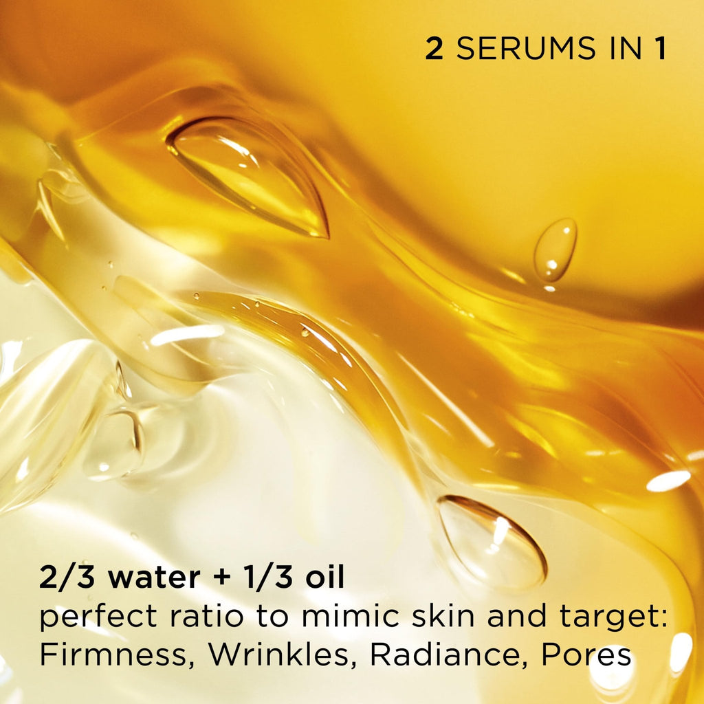Clarins DOUBLE SERUM | Anti Aging Face Serum | Visibly Firms, Smoothes, Boosts Radiance, and Refines Pores | 24H Hydration | All Skin Types, 1 Fl Oz - FENGGESTORE20