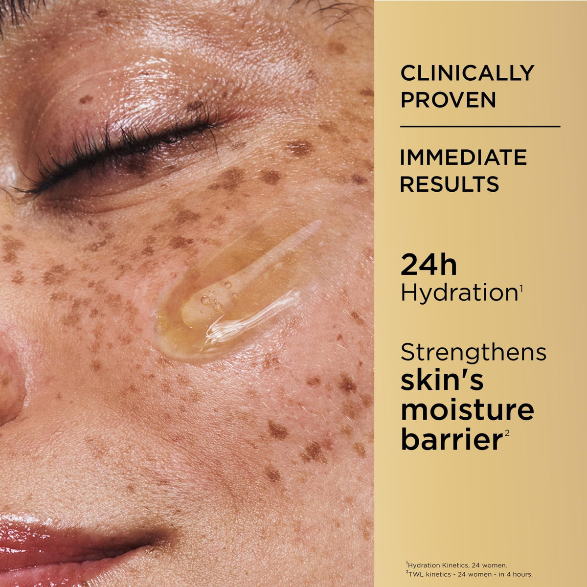 Clarins DOUBLE SERUM | Anti Aging Face Serum | Visibly Firms, Smoothes, Boosts Radiance, and Refines Pores | 24H Hydration | All Skin Types, 1 Fl Oz - FENGGESTORE20