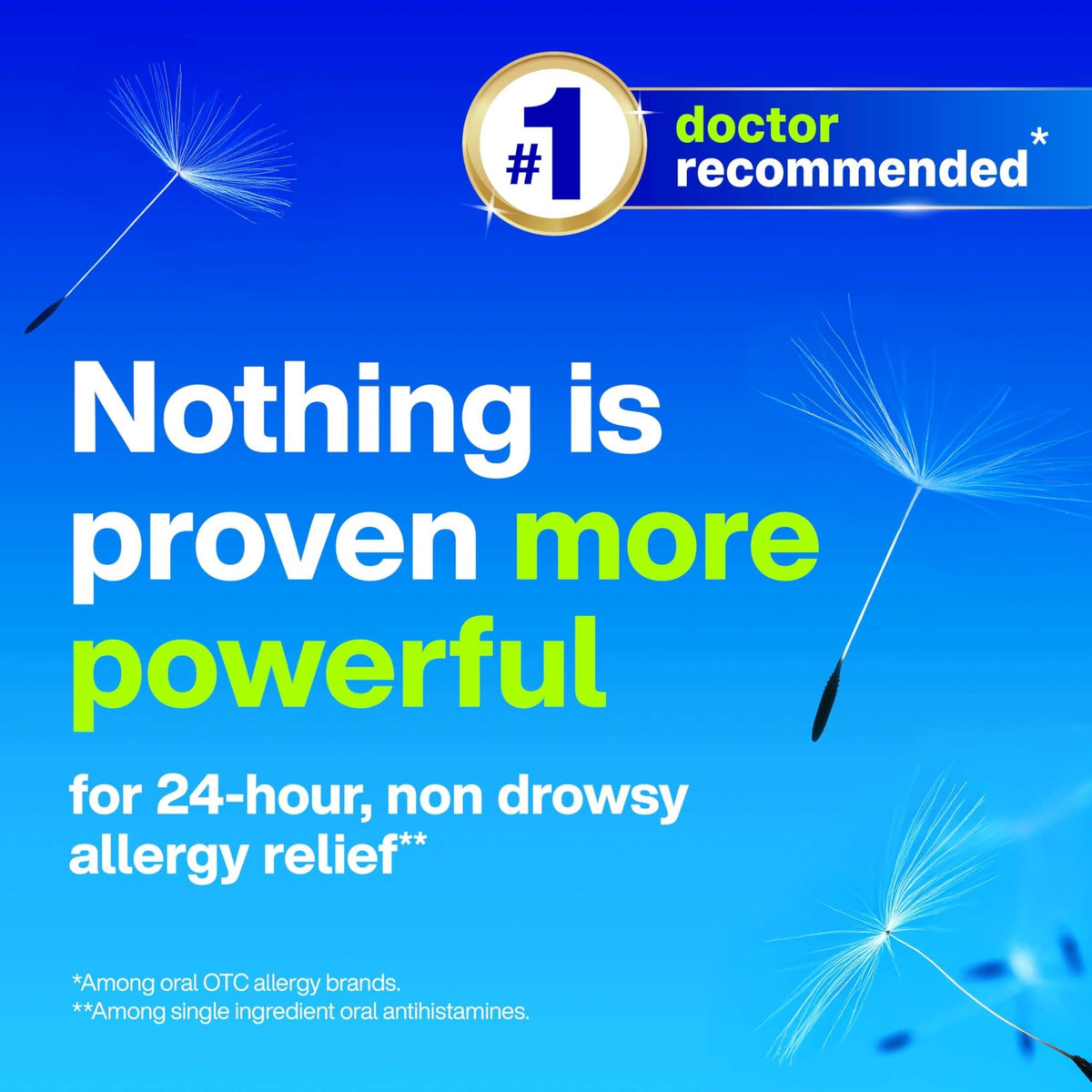 Claritin 24 HR Non Drowsy Allergy Medicine, Loratadine antihistamine tablets, 10 Ct - FENGGESTORE20
