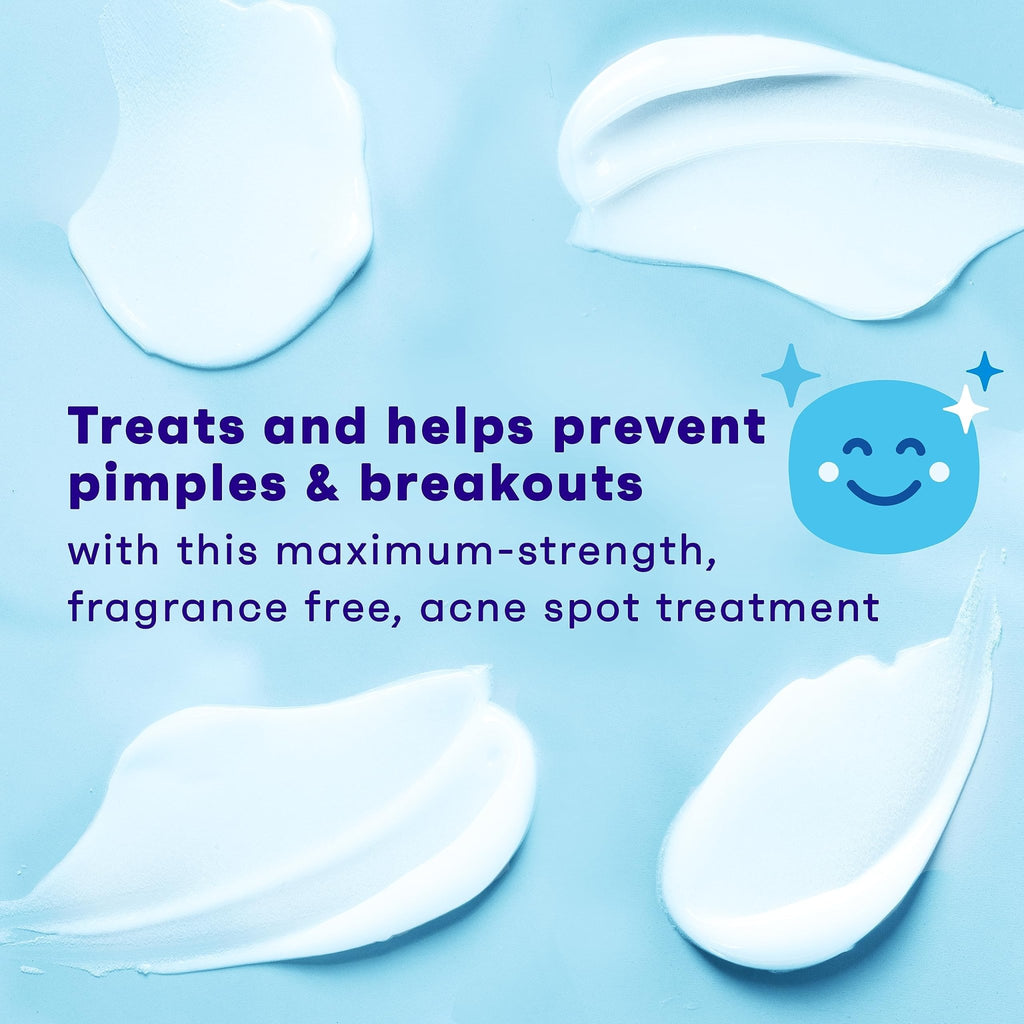 Clean & Clear Persa-Gel 10 Oil-Free Acne Spot Treatment with Maximum Strength 10% Benzoyl Peroxide, Topical Pimple - FENGGESTORE20