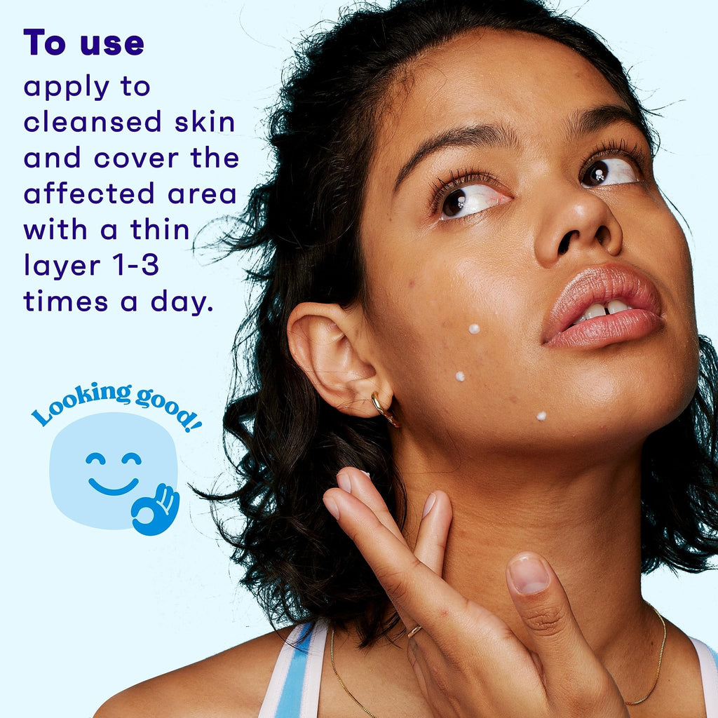 Clean & Clear Persa-Gel 10 Oil-Free Acne Spot Treatment with Maximum Strength 10% Benzoyl Peroxide, Topical Pimple - FENGGESTORE20