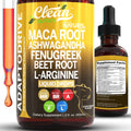 Clean Nutra Organic Maca Root Liquid Drops with Ashwagandha, Fenugreek, Beet Root and L-Arginine Liquid Multivitamin - FENGGESTORE20