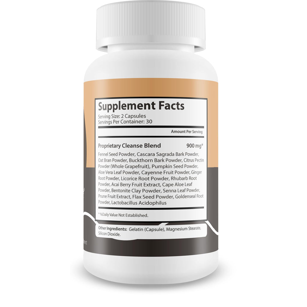 Cleanse Conscious Pro - Improved Formula - Our Best Keto Friendly Colon Cleanse Capsules - Keto Colon Detox Pills for Women & Men - FENGGESTORE20
