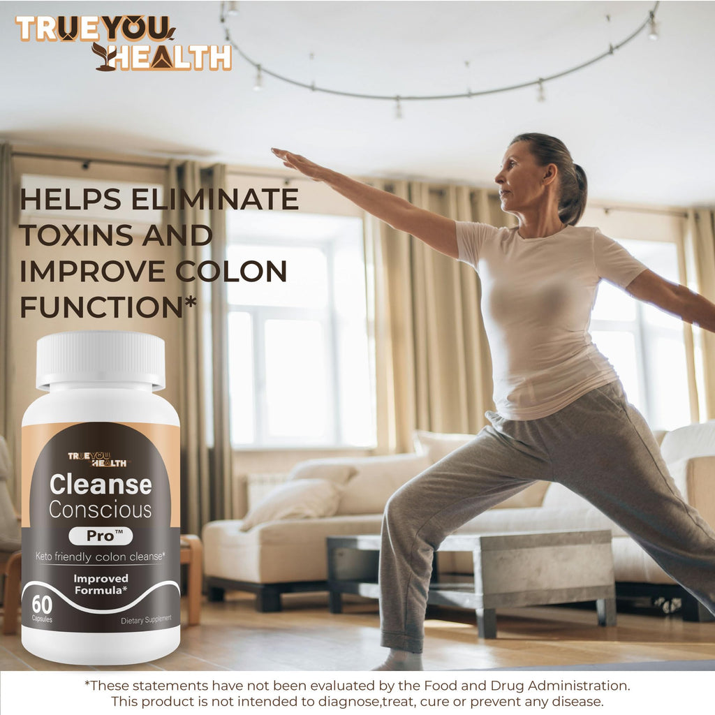 Cleanse Conscious Pro - Improved Formula - Our Best Keto Friendly Colon Cleanse Capsules - Keto Colon Detox Pills for Women & Men - FENGGESTORE20