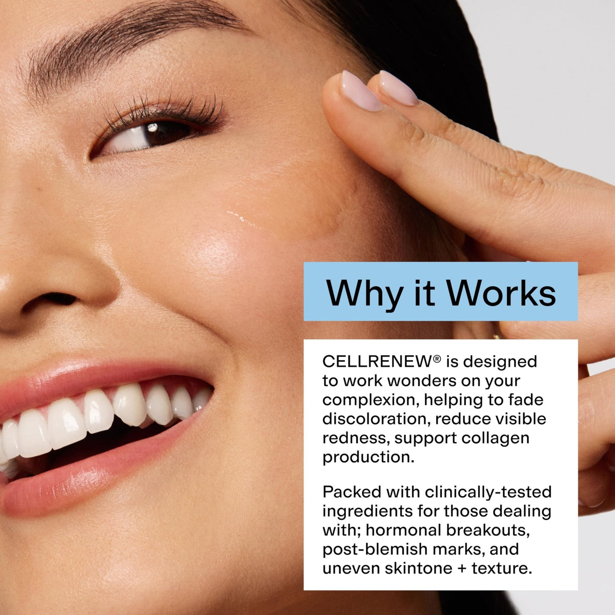 CLEARSTEM - CELLRENEW - Collagen Stem Cell Serum - Acne + Youthful Skin Face Serum - Hyaluronic Acid, Reishi, Aloe Vera - Facial Skin Care Products - FENGGESTORE20
