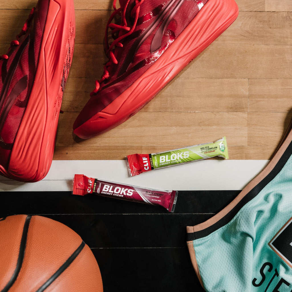 CLIF BLOKS - Mountain Berry Flavor - Energy Chews - Non-GMO - Plant Based - Fast Fuel for Cycling and Running - Quick Carbohydrates and Electrolytes - 2.12 oz. (18 Count) - FENGGESTORE20