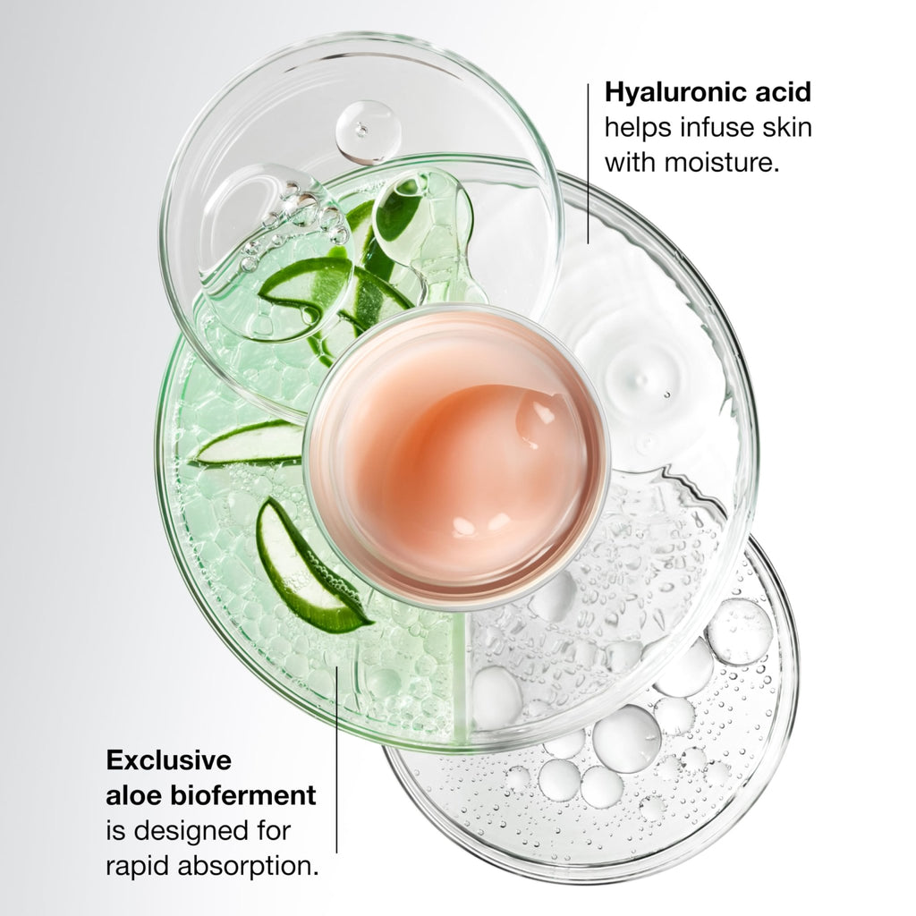 Clinique Moisture Surge 100H Auto-Replenishing Hydrator Oil Free Face Moisturizer | With Hyaluronic Acid, Aloe Bioferment and Vitamins C + E - FENGGESTORE20