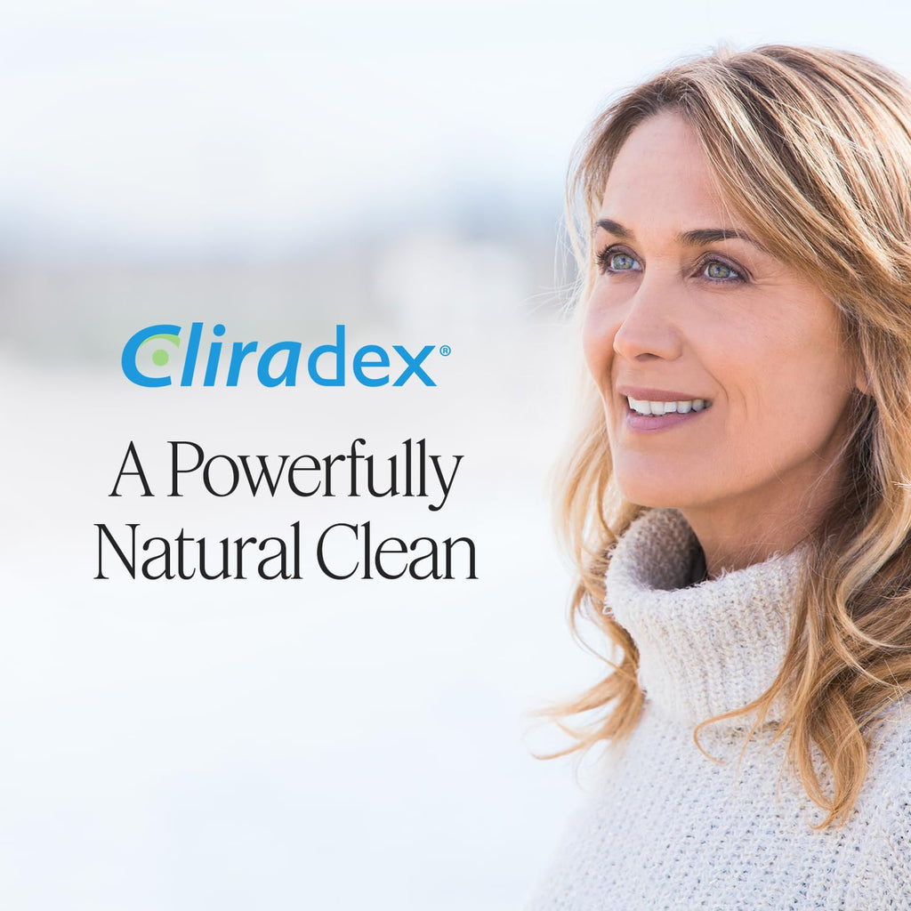 Cliradex Towelettes - Natural Face, Eyelash & Eyelid Cleanser - Wipes for Demodex, Blepharitis, Mgd and Red Irritated Eye Lid - FENGGESTORE20