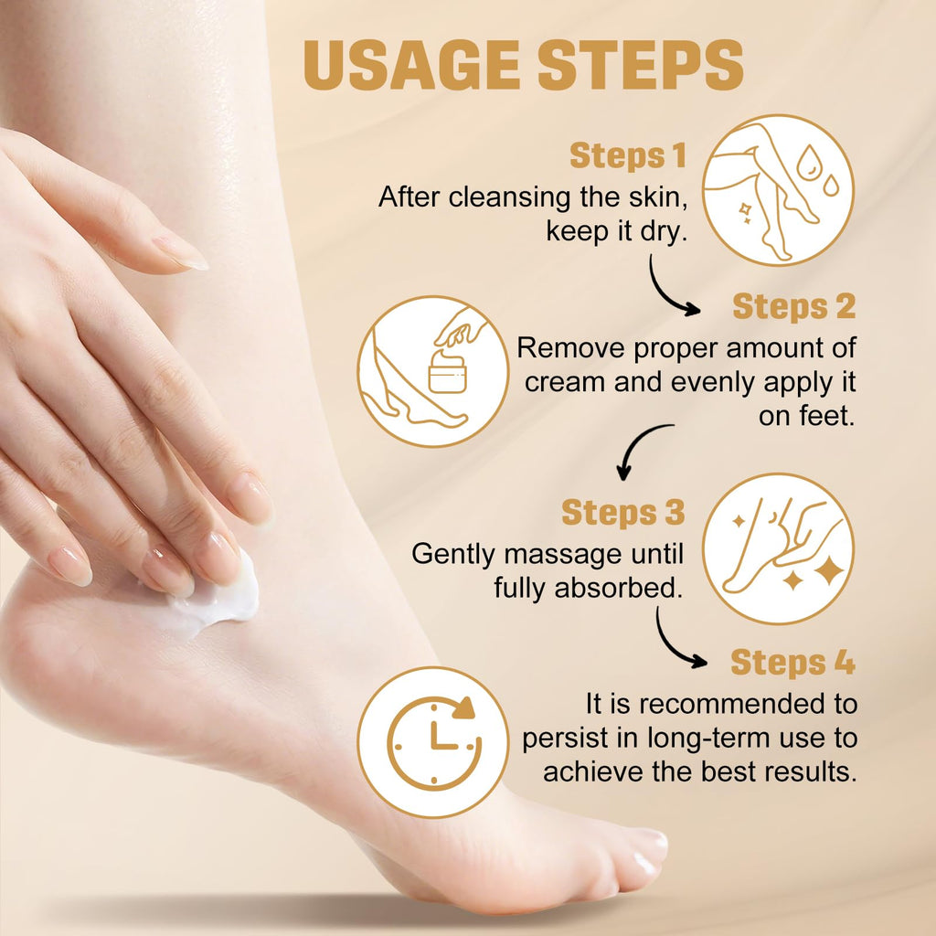Clyecfra 60% Urea Cream with 2% Salicylic Acid, Urea Cream 60 Percent for Feet & Hands- Maximum Strength Moisturizer for Rough, Dry, Thick & Cracked Skin, Callus Remover, Deep Hydration, 150g - FENGGESTORE20
